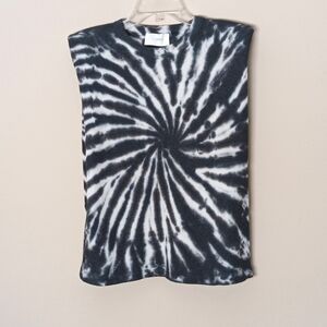 SIX/FIFTY Tie-dye Muscle Tank,size S